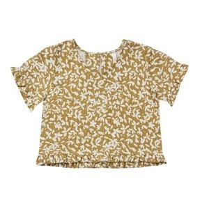 RULEE + Crue NWOT Rory Ditsy Floral Top - Size 8-9y